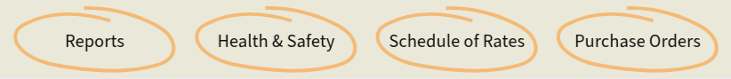 and if your UK small business needs a little bit more from your field service management software, then these features come as standard too.
             Reports, Health & Safety management, Schedule of Rates, and Purchase Orders. 